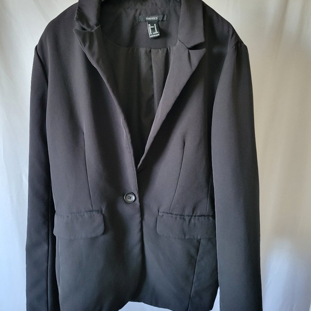 Forever21 Black Blazer